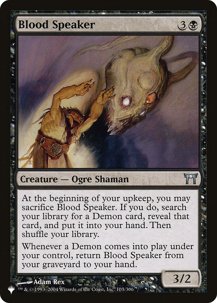 Image of Blood Speaker [The List]