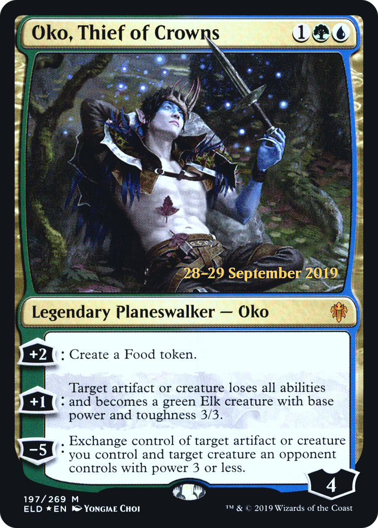 Image of Oko, Thief of Crowns [Throne of Eldraine Prerelease Promos]