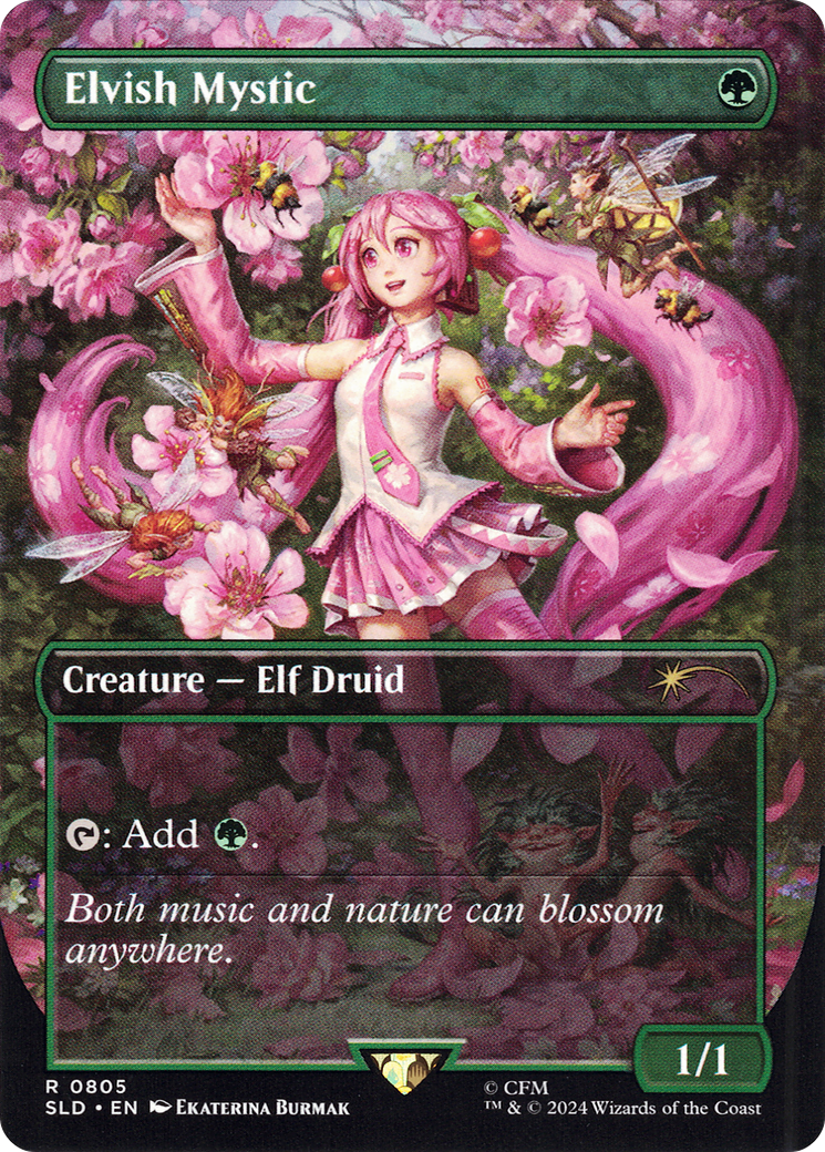 Image of Elvish Mystic (0805) [Secret Lair Drop Series]