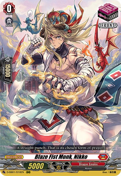 Image of Blaze Fist Monk, Nikko (D-SS01/010EN) [Festival Collection 2021]