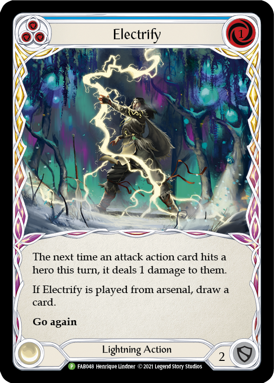 Image of Electrify [FAB048] (Promo)  Rainbow Foil