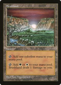 Image of Brushland (Oversized) [Oversize Cards]