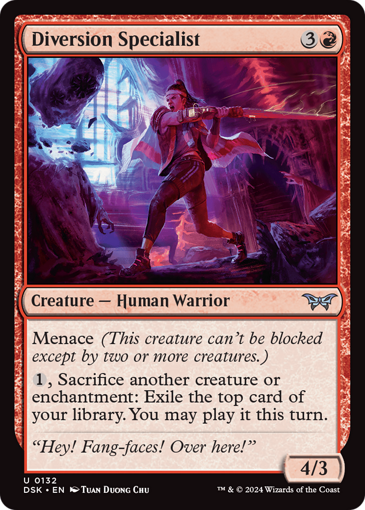 Image of Diversion Specialist [Duskmourn: House of Horror]