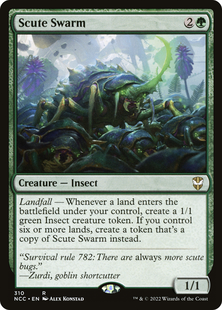 Image of Scute Swarm [Streets of New Capenna Commander]