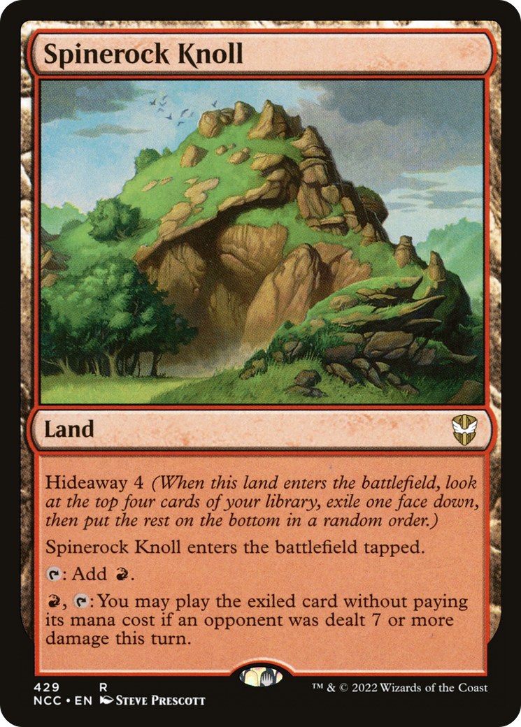 Image of Spinerock Knoll [Streets of New Capenna Commander]