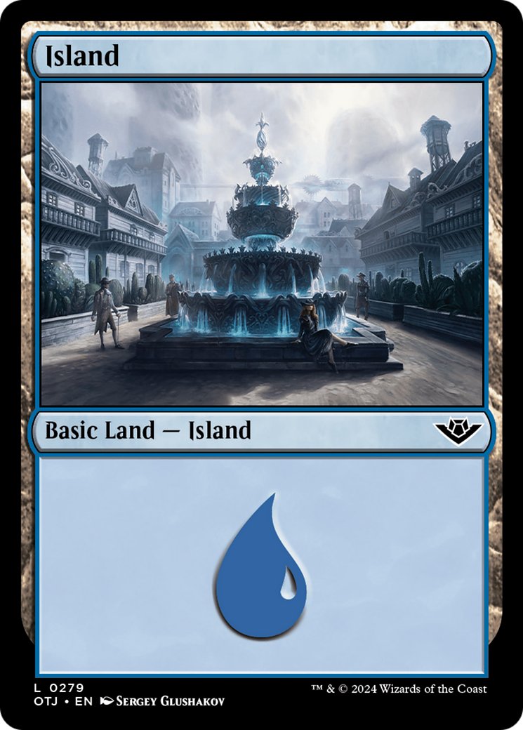 Image of Island (0279) [Outlaws of Thunder Junction]
