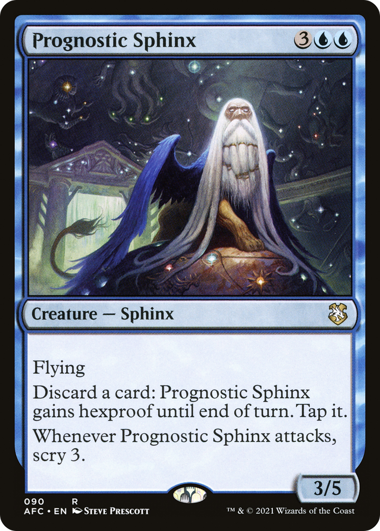 Image of Prognostic Sphinx [Dungeons & Dragons: Adventures in the Forgotten Realms Commander]