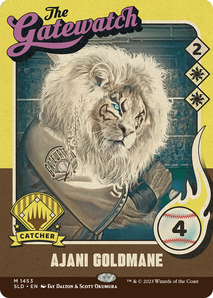 Image of Ajani Goldmane [Secret Lair Drop Series]