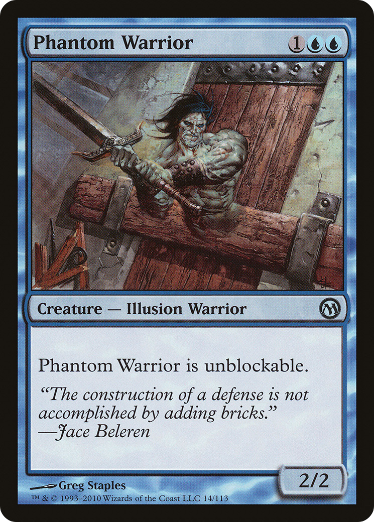 Image of Phantom Warrior [Duels of the Planeswalkers]