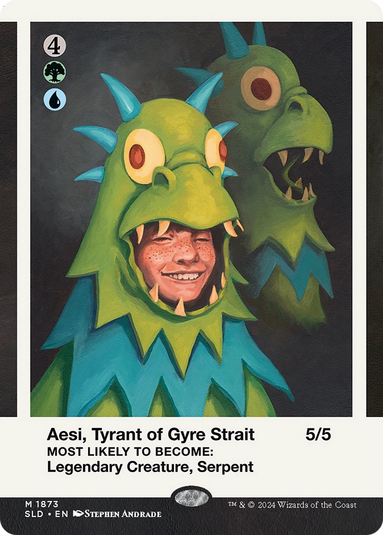 Image of Aesi, Tyrant of Gyre Strait [Secret Lair Drop Series]