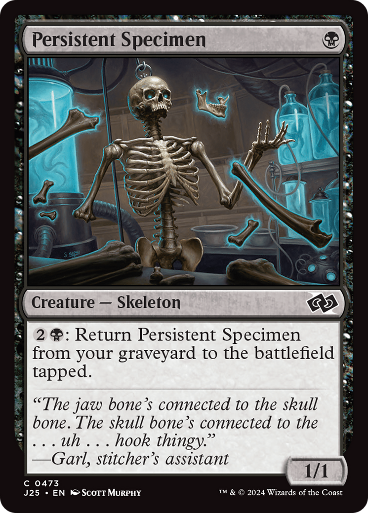 Image of Persistent Specimen [Foundations Jumpstart]