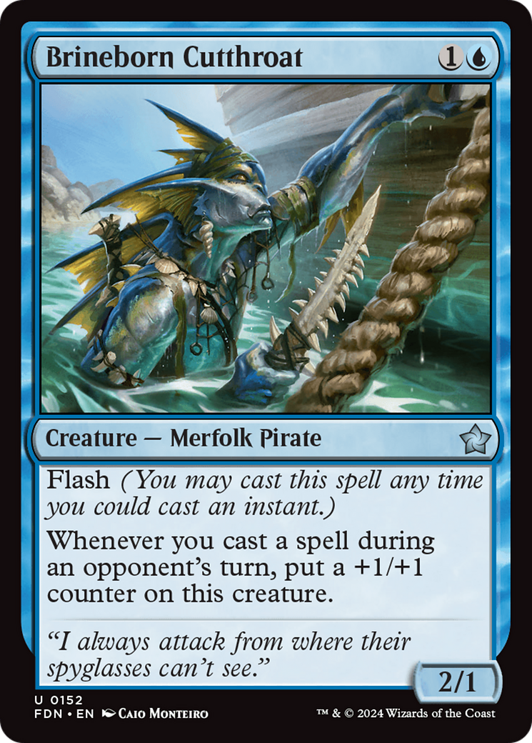 Image of Brineborn Cutthroat [Foundations]