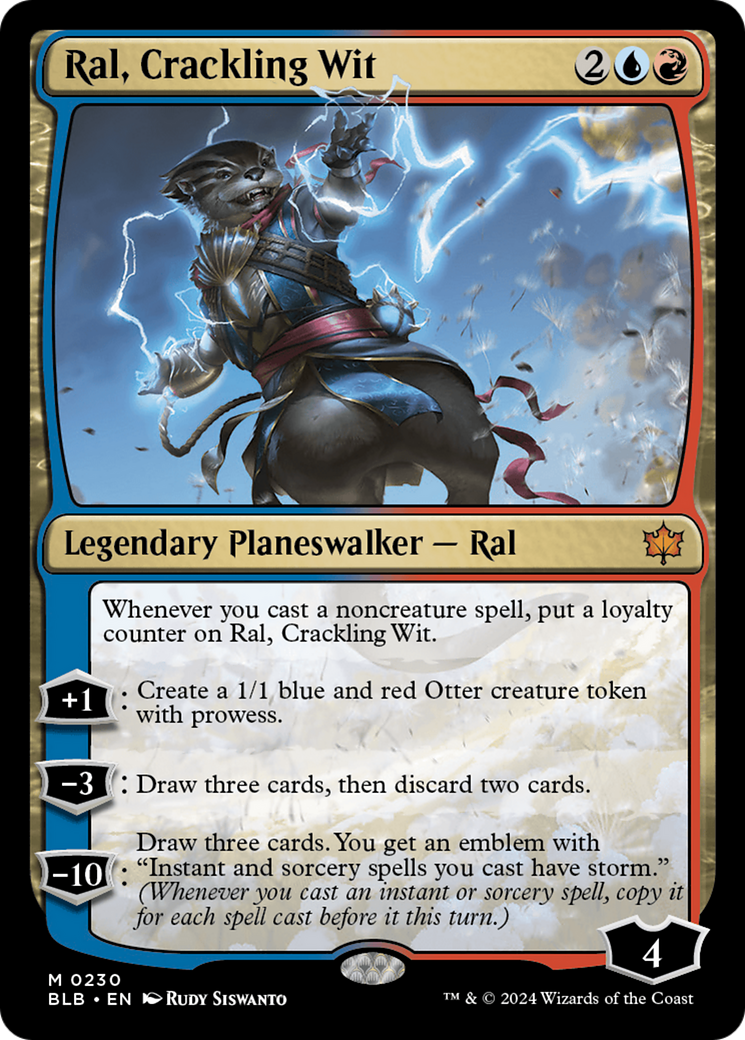 Image of Ral, Crackling Wit [Bloomburrow]