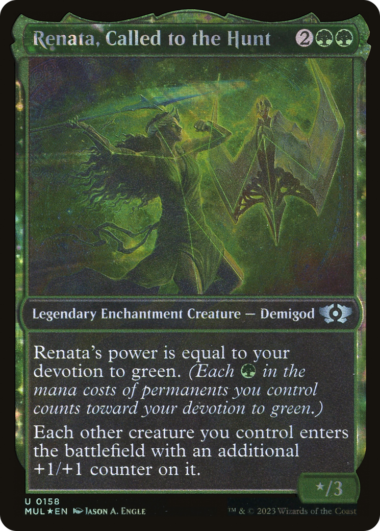 Image of Renata, Called to the Hunt (Halo Foil) [Multiverse Legends]