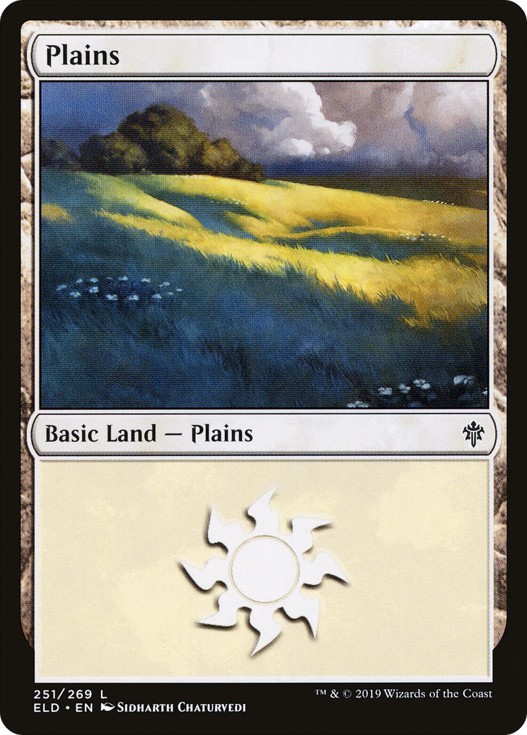 Image of Plains (251) [Throne of Eldraine]