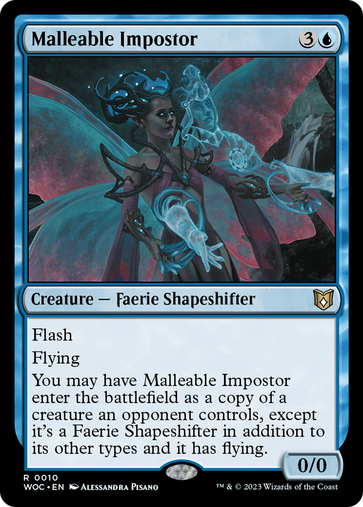 Image of Malleable Impostor [Wilds of Eldraine Commander]