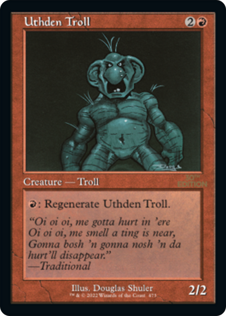 Image of Uthden Troll (Retro) [30th Anniversary Edition]