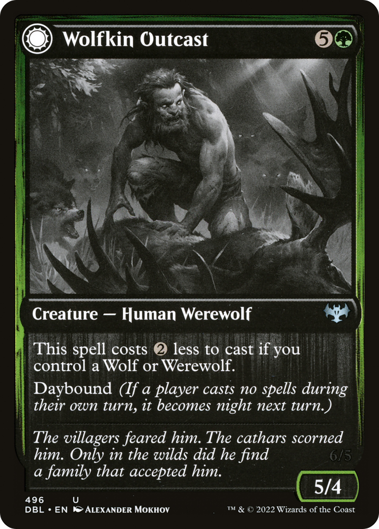 Image of Wolfkin Outcast // Wedding Crasher [Innistrad: Double Feature]