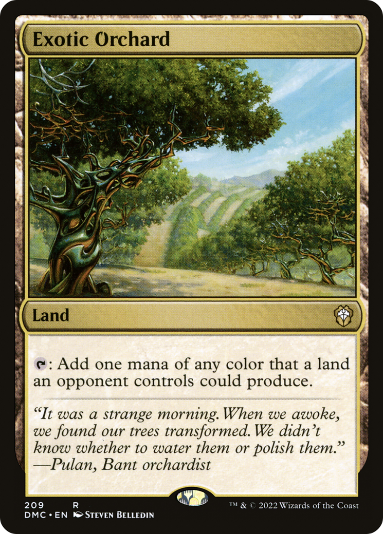 Image of Exotic Orchard [Dominaria United Commander]
