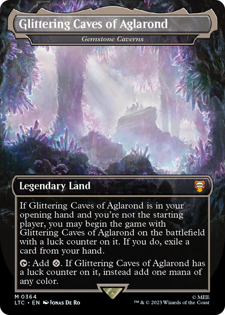Image of Glittering Caves of Aglarond - Gemstone Caverns [The Lord of the Rings: Tales of Middle-Earth Commander]