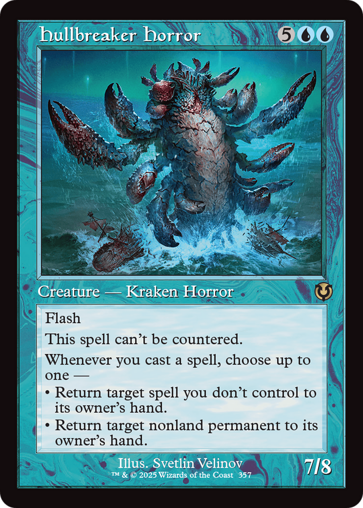 Image of Hullbreaker Horror (Retro Frame) [Innistrad Remastered]