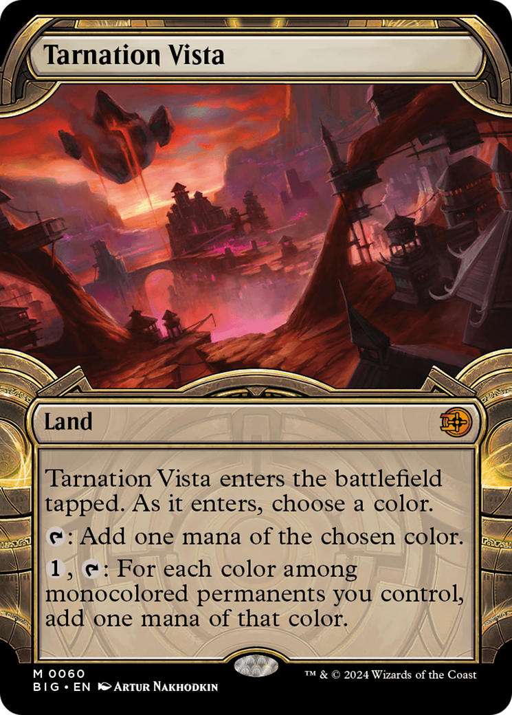 Image of Tarnation Vista (Showcase) [Outlaws of Thunder Junction: The Big Score]