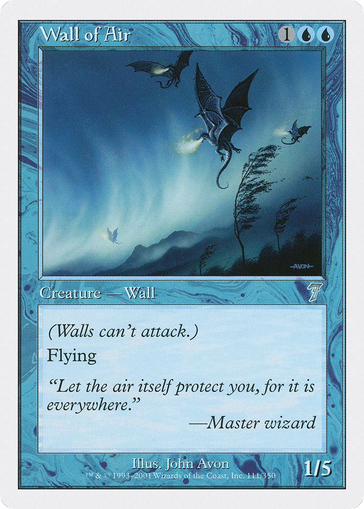 Image of Wall of Air [Seventh Edition]