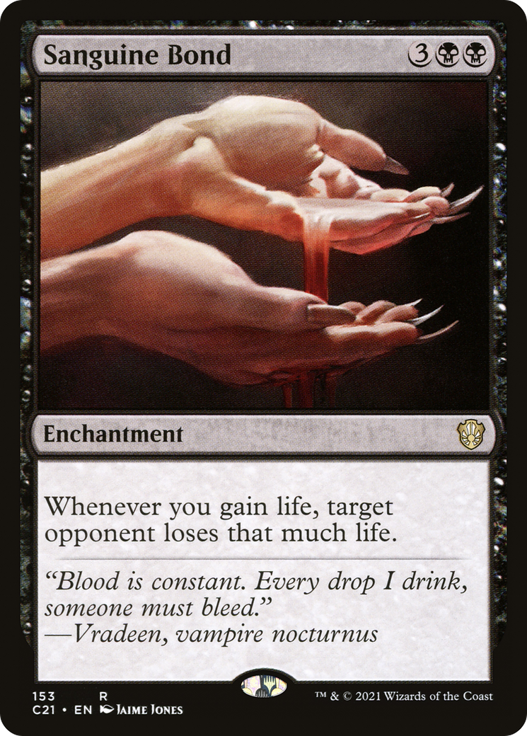 Image of Sanguine Bond [Commander 2021]