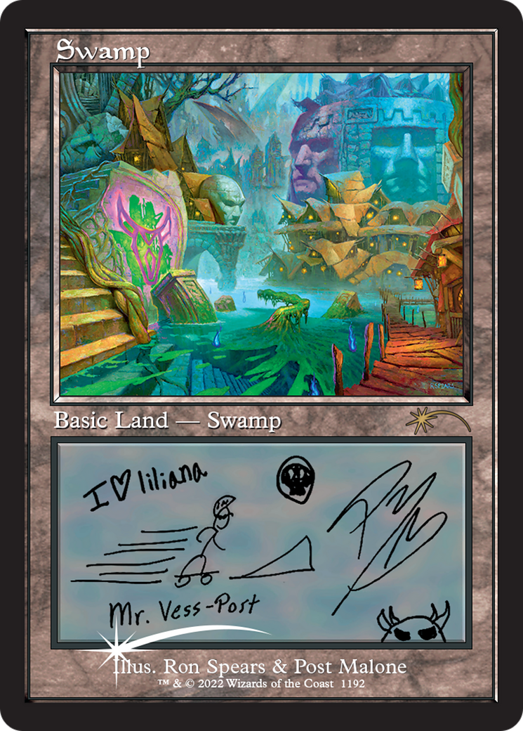 Image of Swamp (1192) [Secret Lair Drop Series]