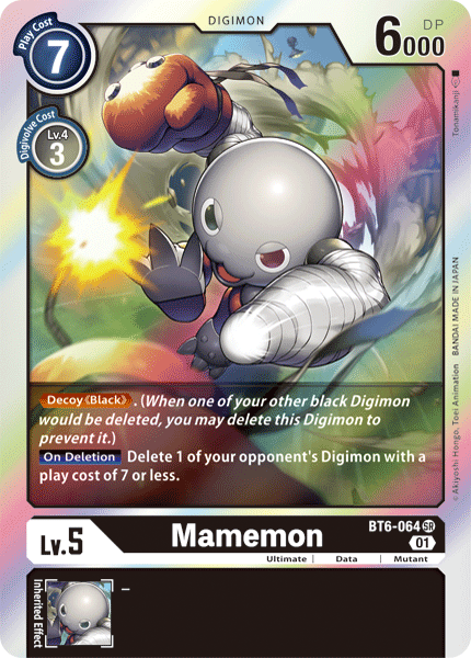 Image of Mamemon [BT6-064] [Double Diamond]