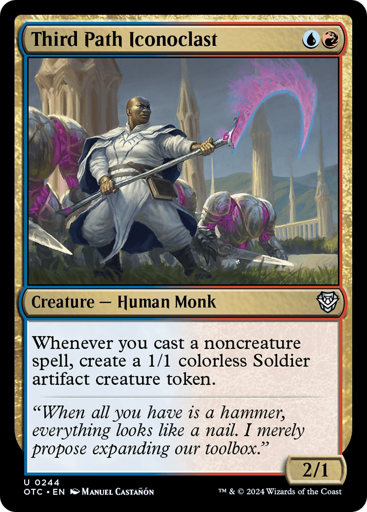 Image of Third Path Iconoclast [Outlaws of Thunder Junction Commander]