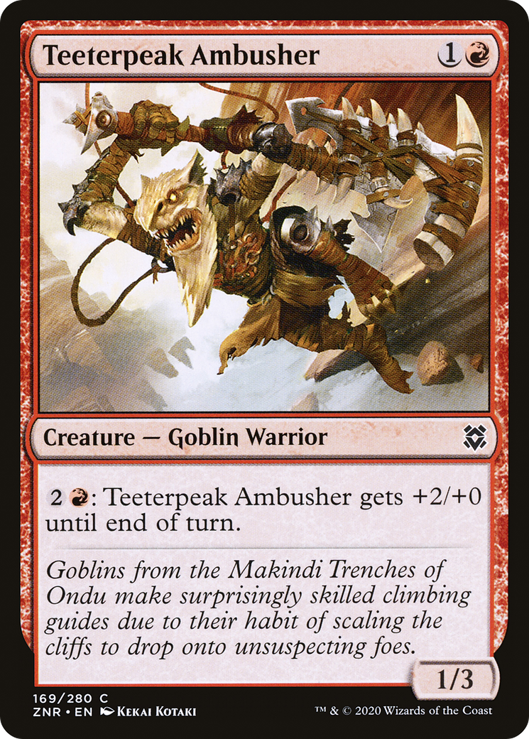 Image of Teeterpeak Ambusher [Zendikar Rising]
