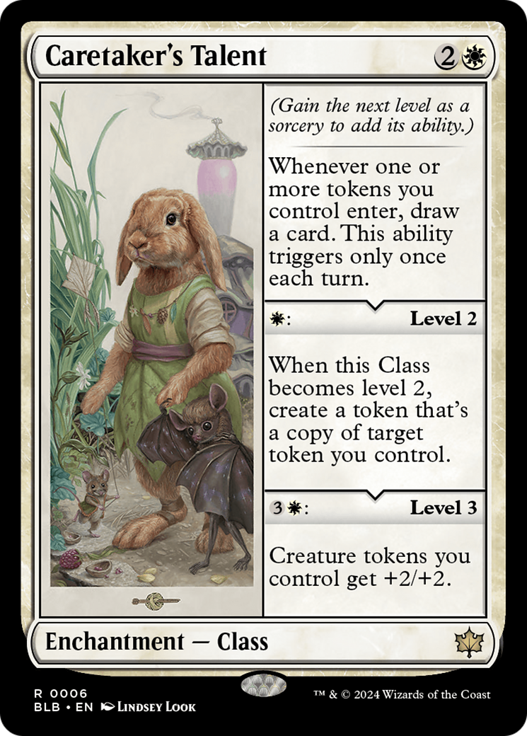 Image of Caretaker's Talent [Bloomburrow]