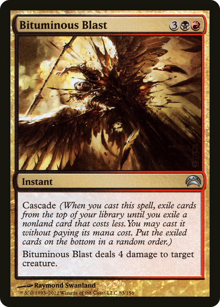 Image of Bituminous Blast (PC2-083) - Planechase 2012 Foil