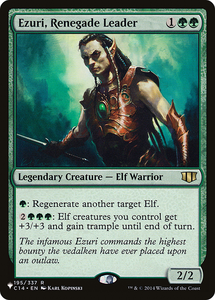 Image of Ezuri, Renegade Leader [The List]