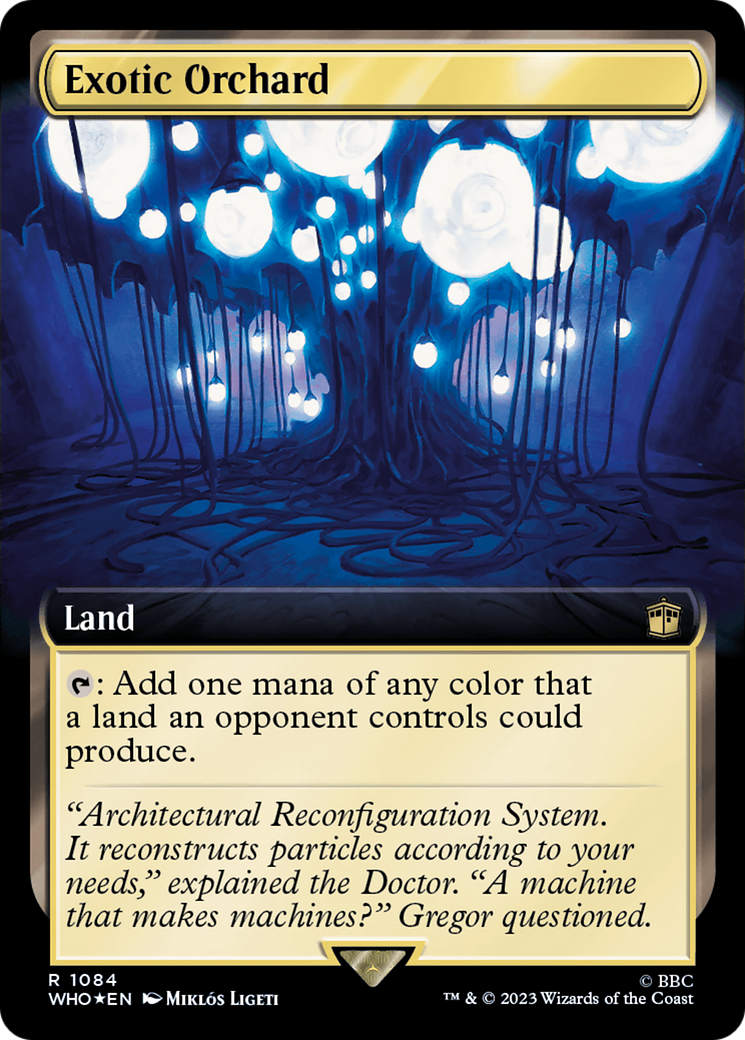 Image of Exotic Orchard (Extended Art) (Surge Foil) [Doctor Who]