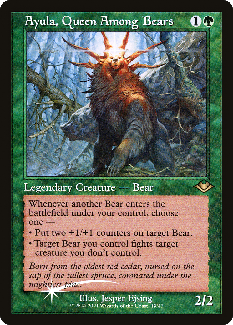Image of Ayula, Queen Among Bears (Retro) [Modern Horizons]