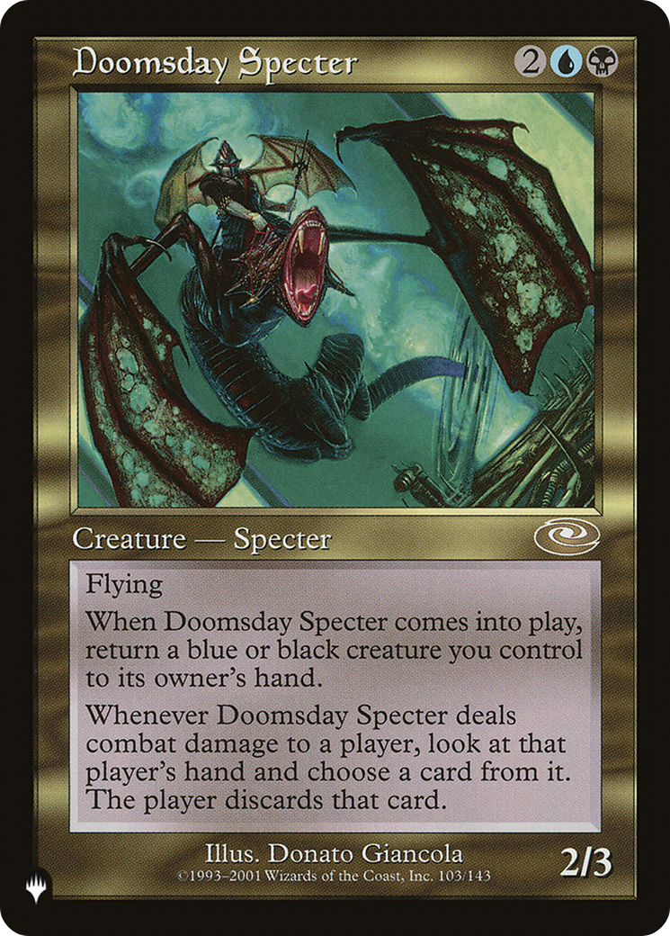 Image of Doomsday Specter [The List]
