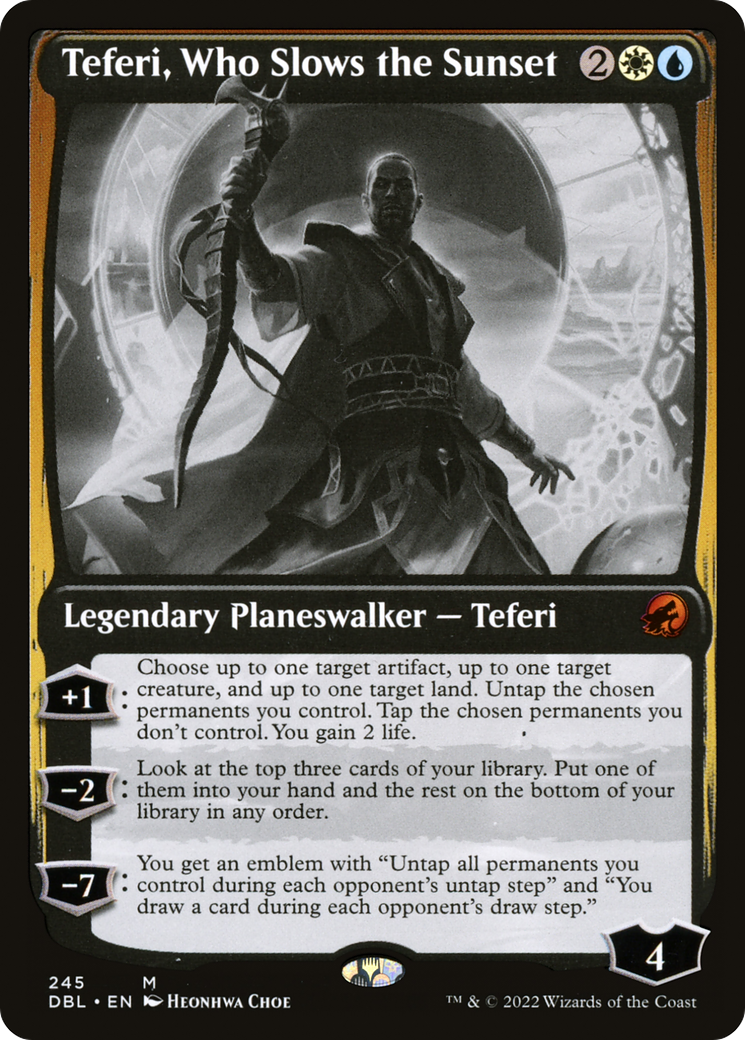 Image of Teferi, Who Slows the Sunset [Innistrad: Double Feature]