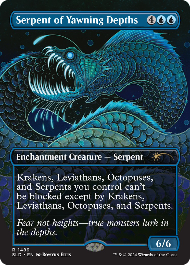Image of Serpent of Yawning Depths [Secret Lair Drop Series]