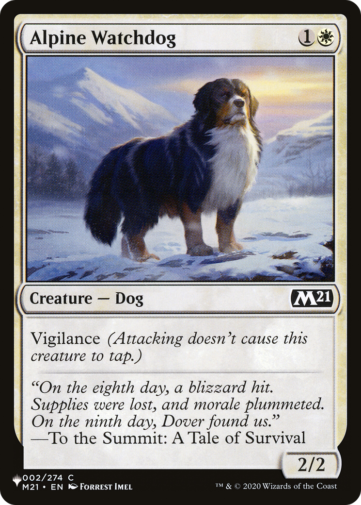 Image of Alpine Watchdog [The List]