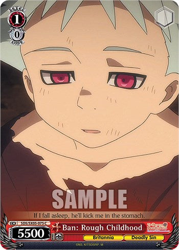 Image of Ban: Rough Childhood [The Seven Deadly Sins: Revival of The Commandments]