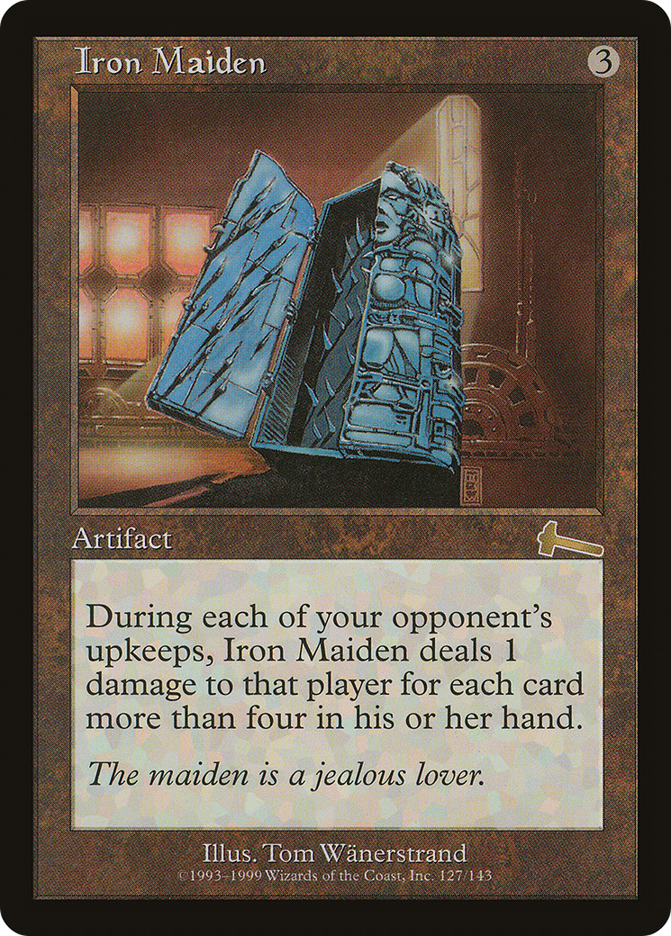 Image of Iron Maiden [Urza's Legacy]