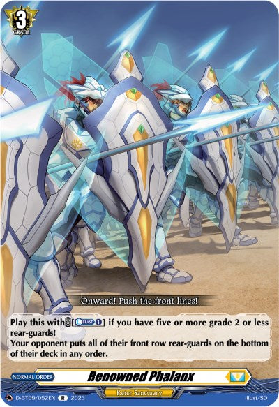 Image of Renowned Phalanx (D-BT09/052EN) [Dragontree Invasion]