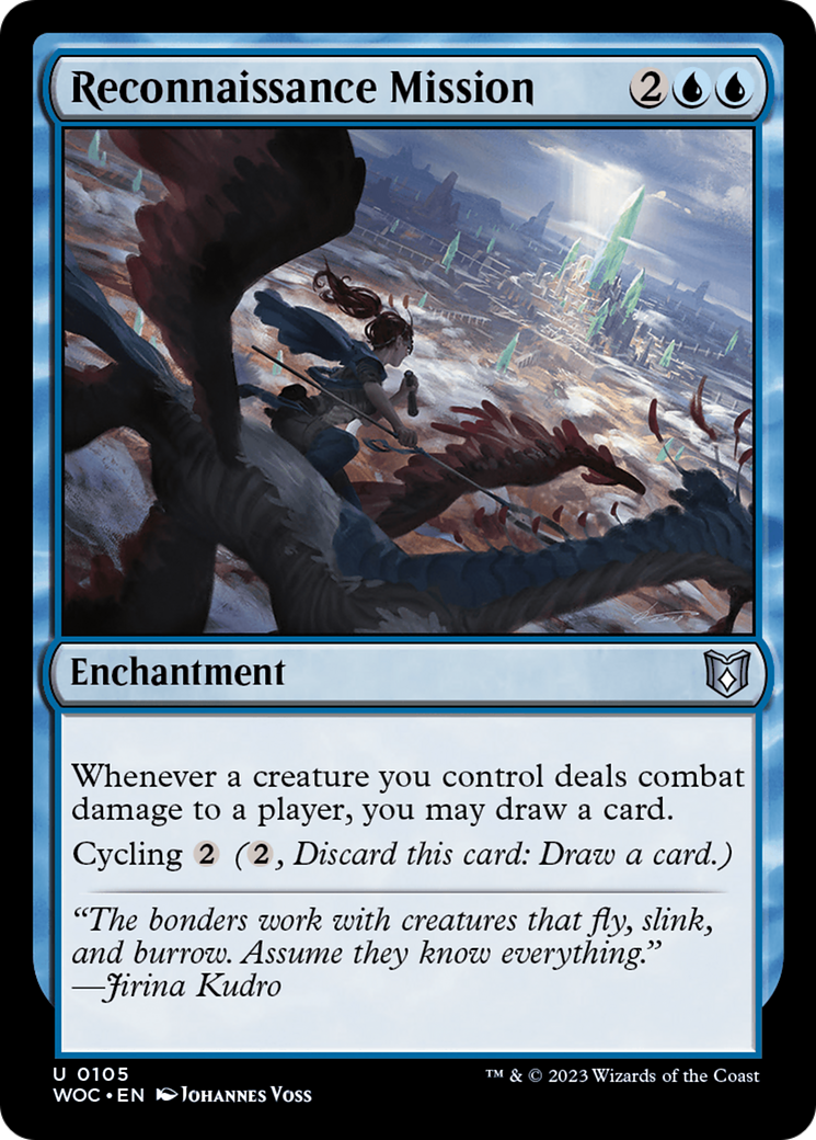 Image of Reconnaissance Mission [Wilds of Eldraine Commander]