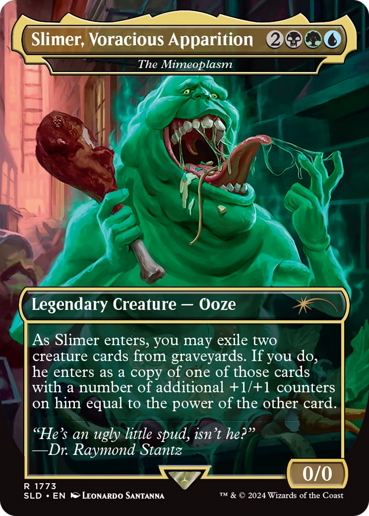 Image of Slimer, Voracious Apparition - The Mimeoplasm [Secret Lair Drop Series]