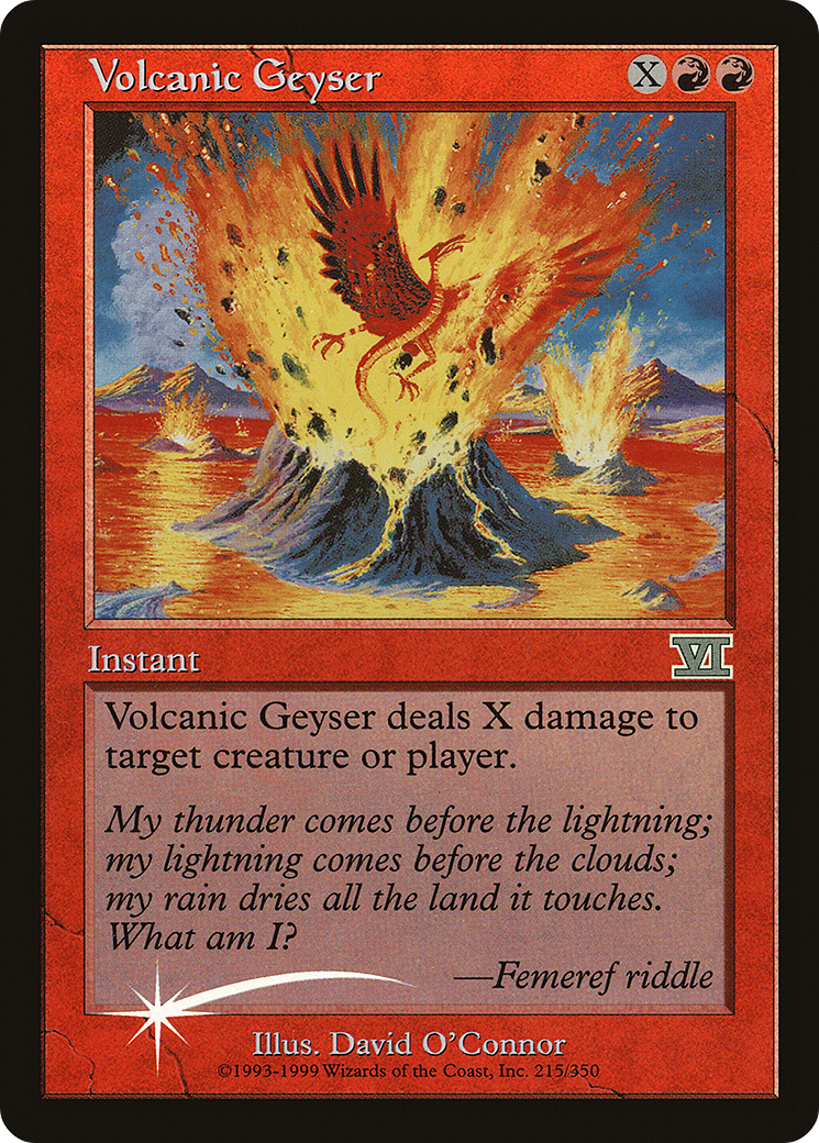 Image of Volcanic Geyser [Friday Night Magic 2000]
