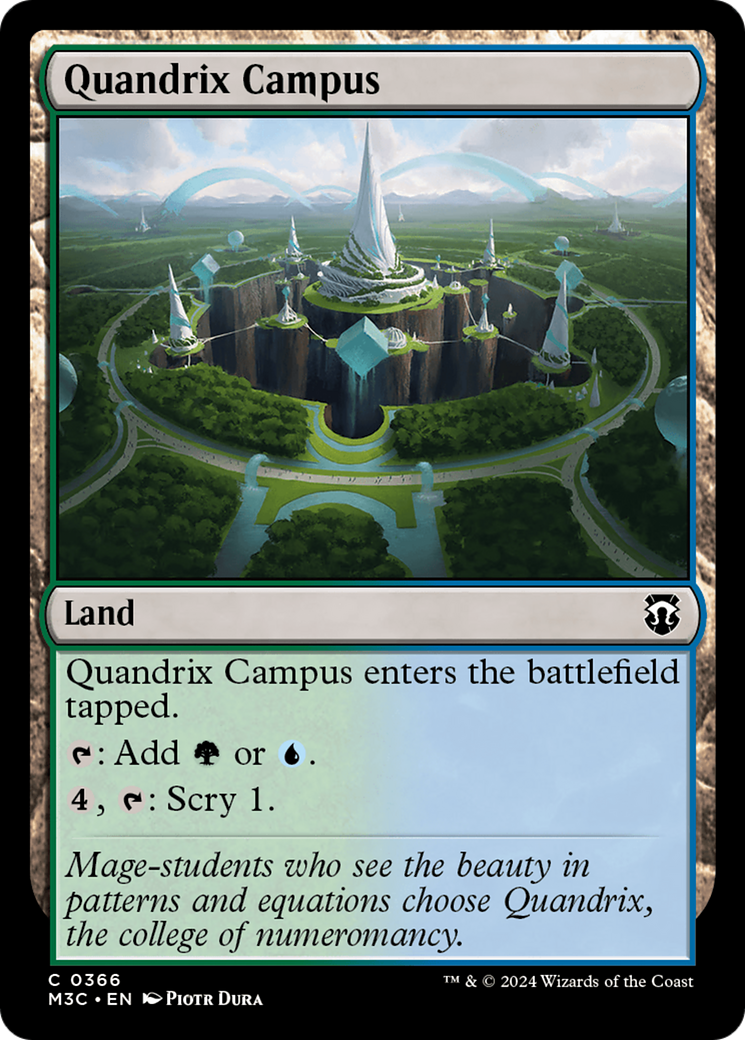 Image of Quandrix Campus [Modern Horizons 3 Commander]