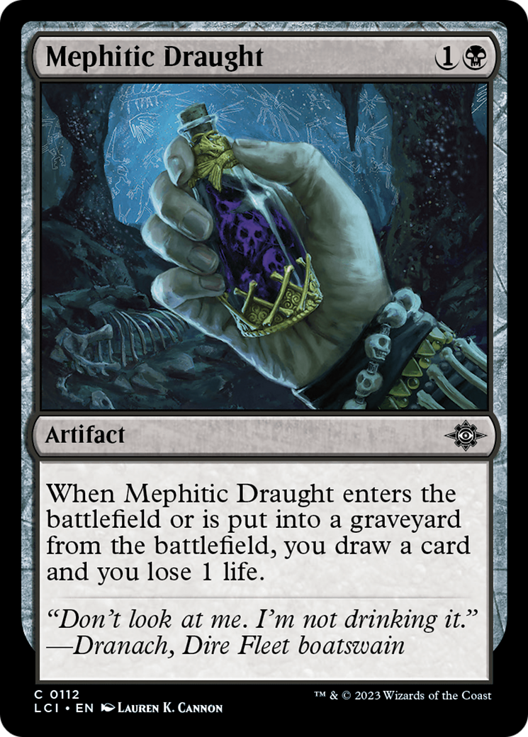 Image of Mephitic Draught [The Lost Caverns of Ixalan]