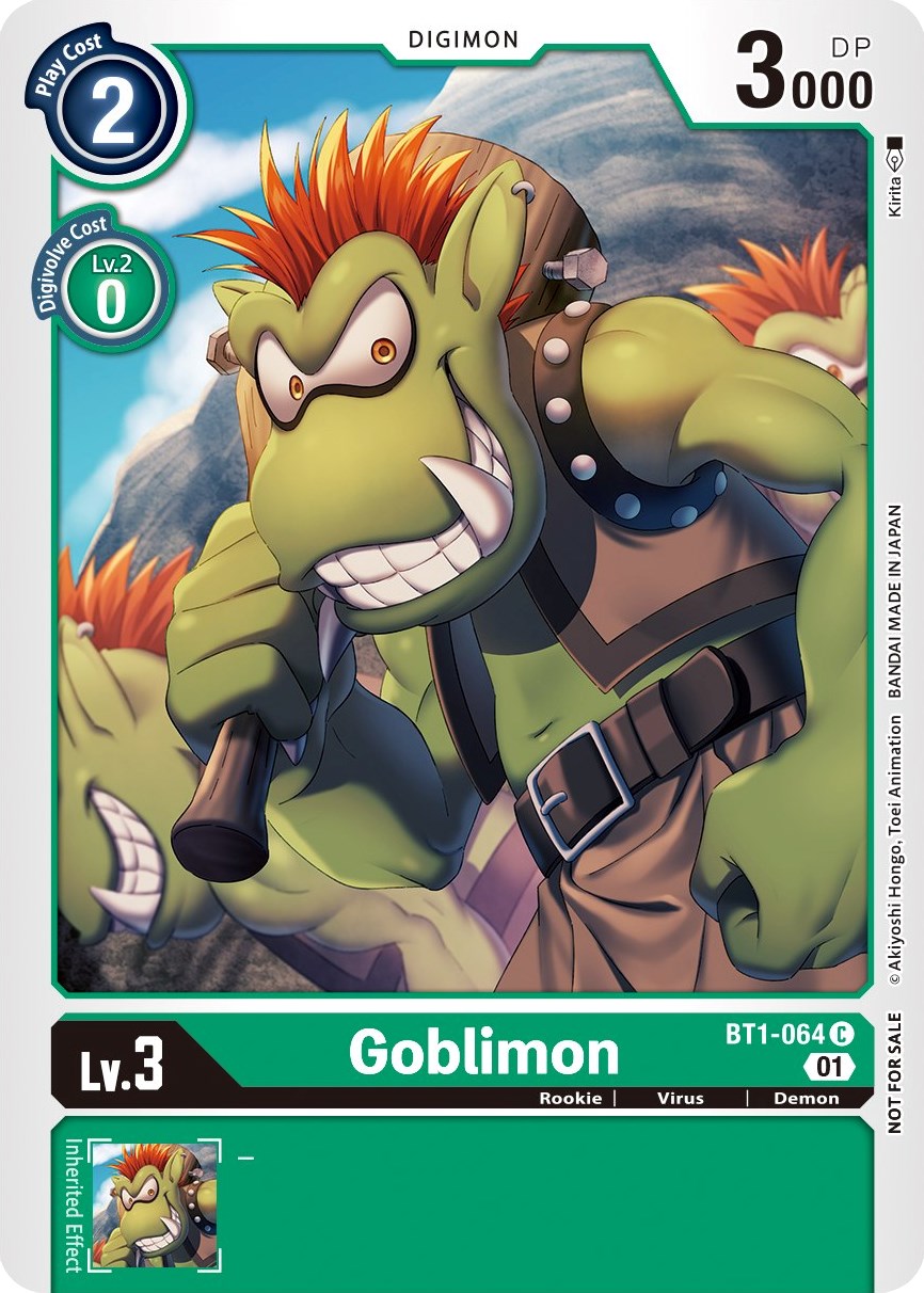 Image of Goblimon [BT1-064] (Winner Pack New Awakening) [Release Special Booster Promos]